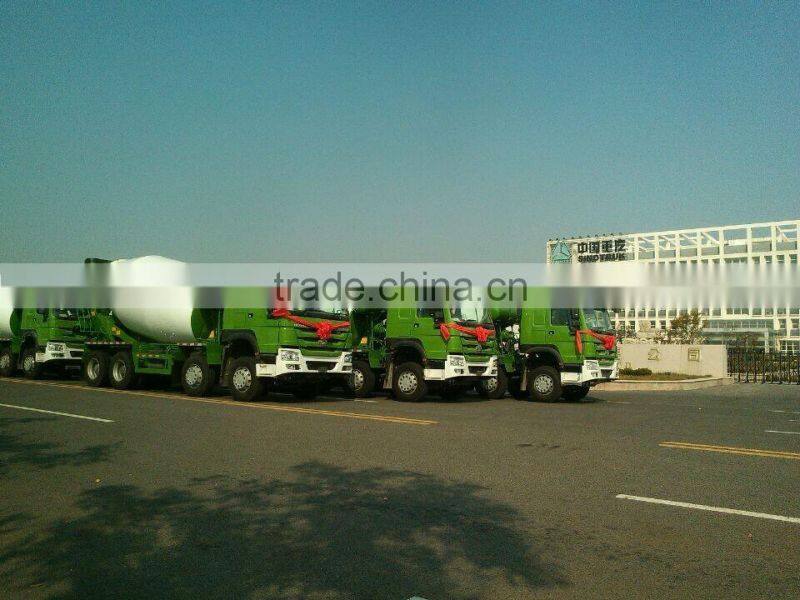 sinotruk howo 336hp mixer truck