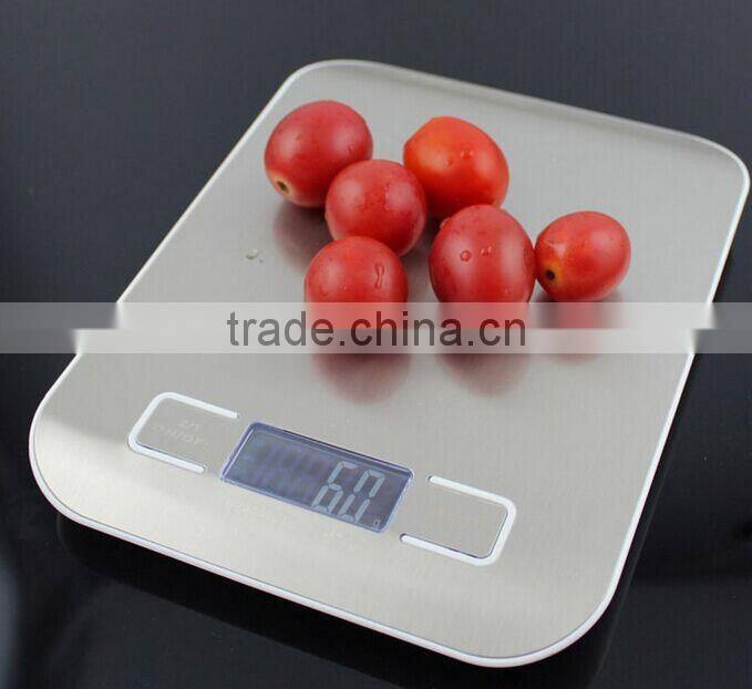 2016 new & fashion design digital kitchen scale electronic food scale