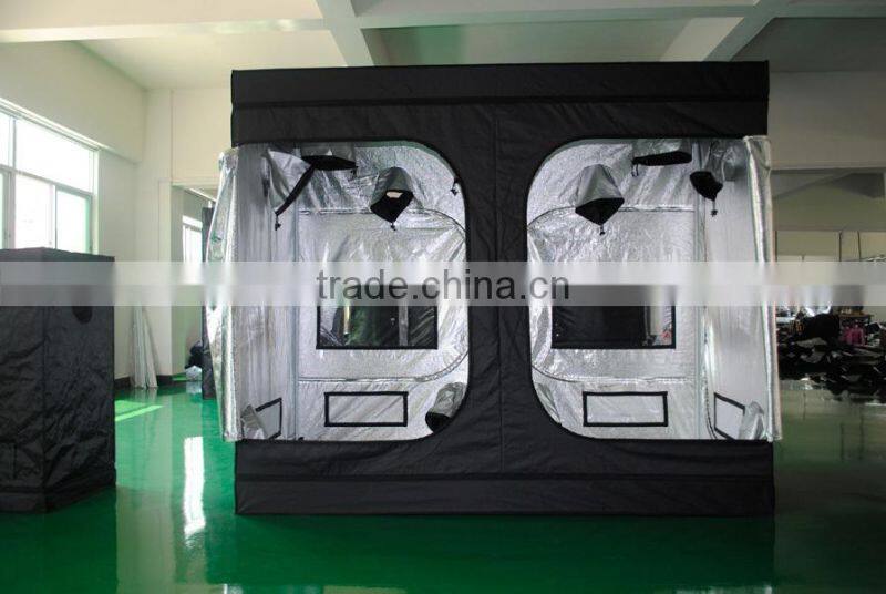 INDOOR HYDROPONICS MYLAR REFLECTIVE ALUMINUM GROW TENT LIGHT FAN FLITER ROOM