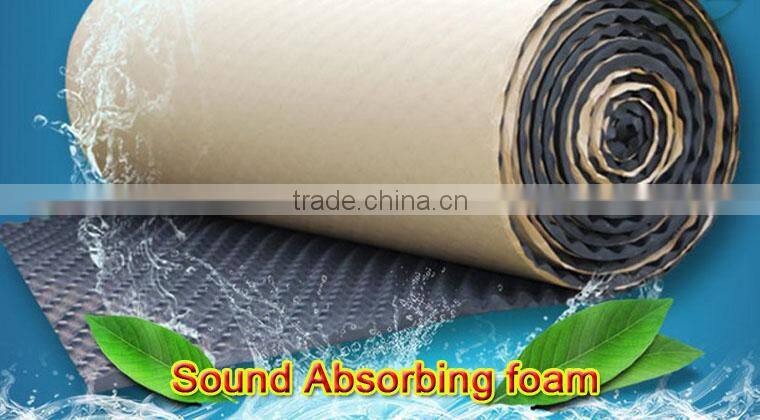 1 meter by 2 meter Black color Egg shape wave type soundproof Panel acoustic foam