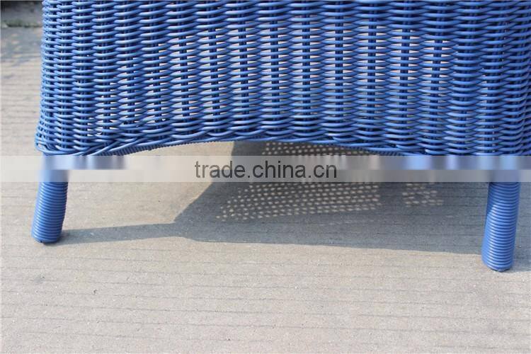 Ergonomic Polyester Rattan Resin Wicker Outdoor Furniture