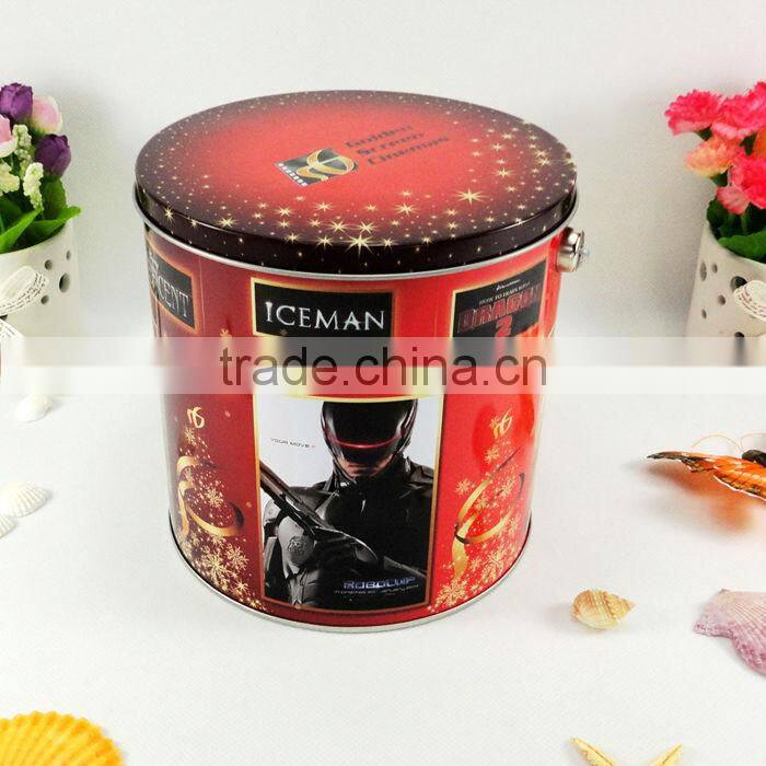 hot sale crafts tin pail with hand