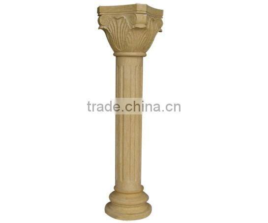 White marble building design pillar factory on sale