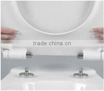 soft-close hinge for toilet seat