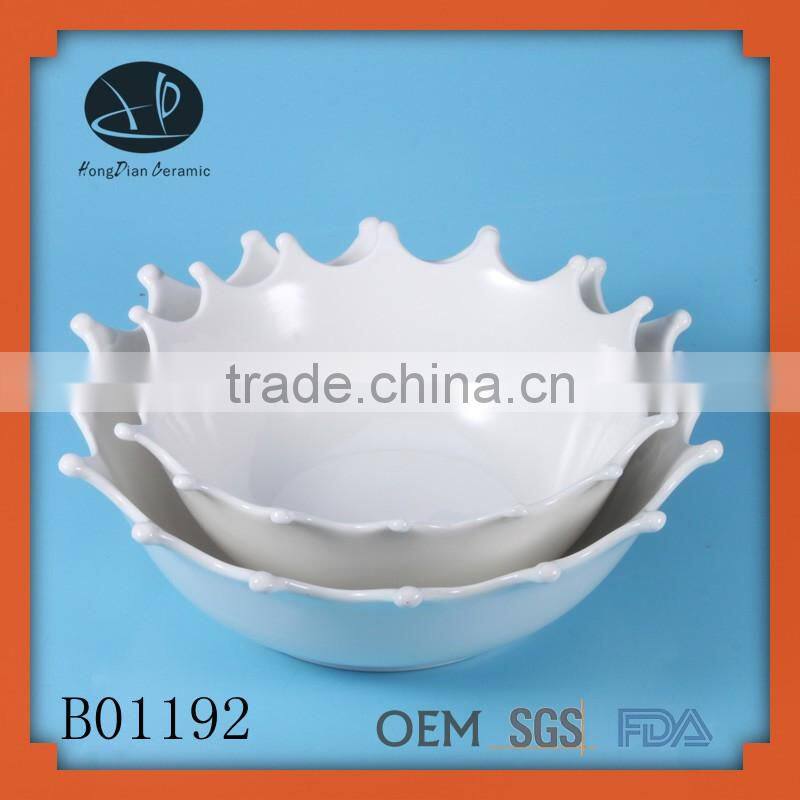 white large decorative bowl,white ceramic bowls