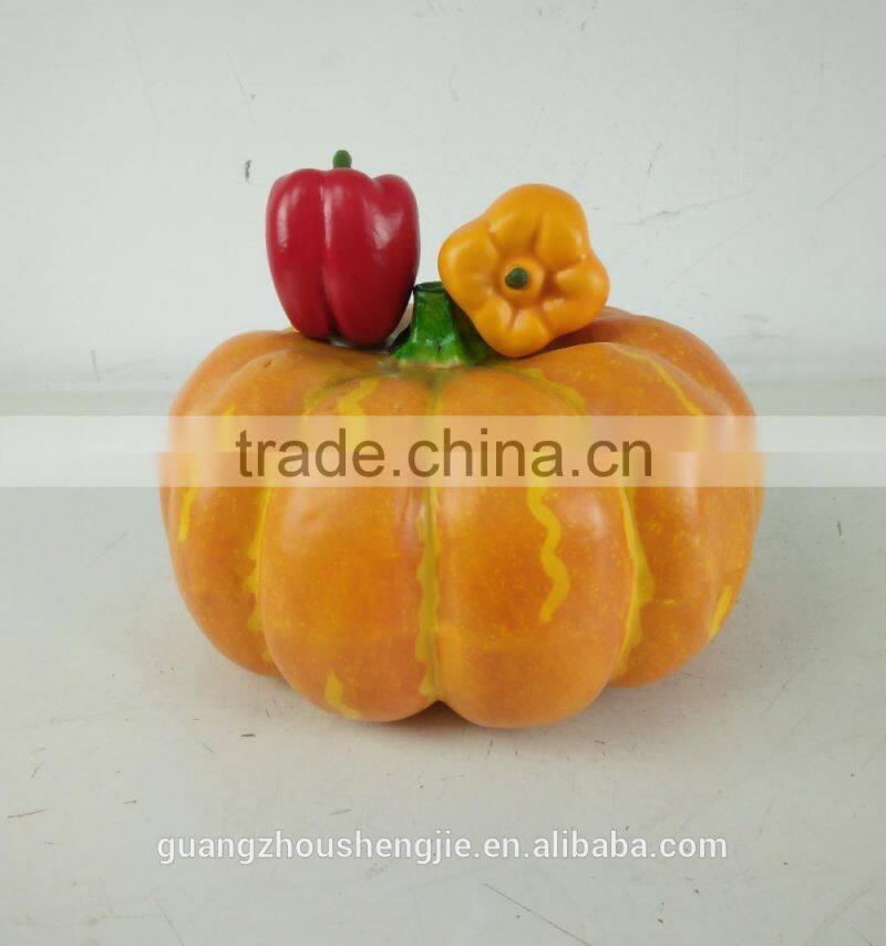 fake fruits pumpkin artificial plastic pumpkin for Halloween decoration