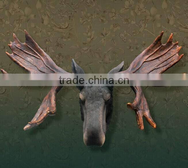 Custom 3d animal resin deer head for sale