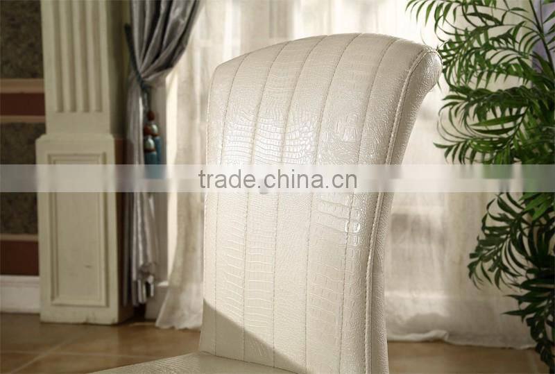 hot sale simple design stainless steel legs dining chair