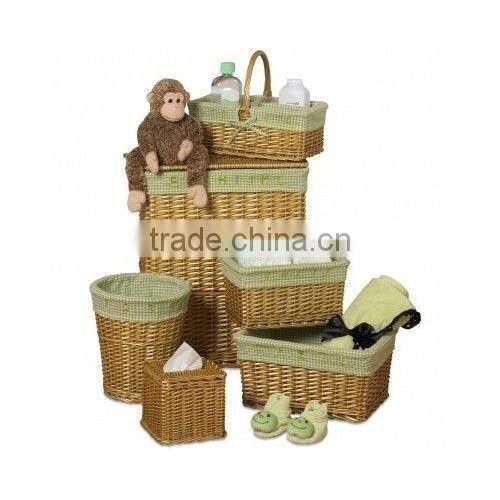 2016 canton fair wicker bathroom furniture