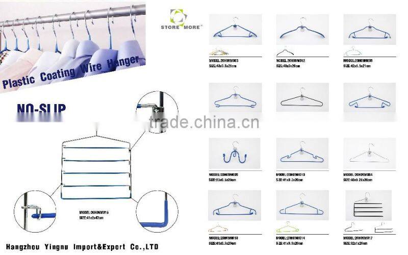 Strong Non Slip Wire Coat Dress Hanger For Home