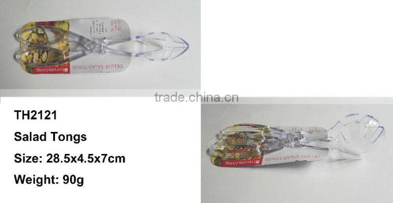 plastic salad food tongs kitched untensil