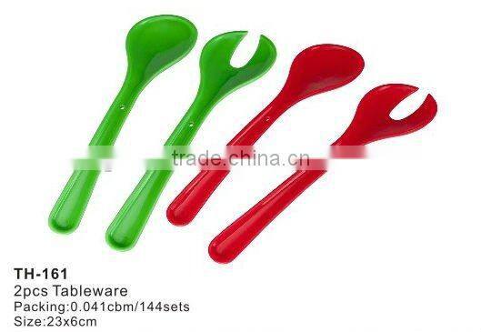 Plastic salad serving spoon set pasta server plastic salad spoon