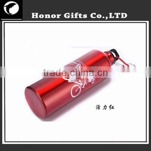 Custom Promotional Logo Printed Cheap Aluminum Sport Water Bottles
