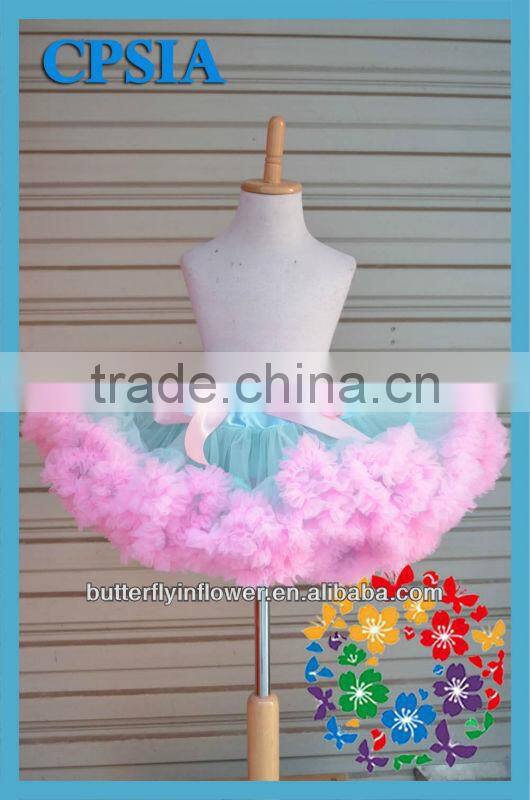 Pink Girls Petti skirt Beautiful Ballet tutu Whlosale Fluffy Baby Pettiskirt