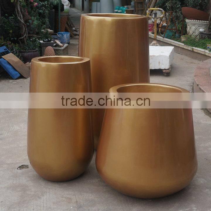 Modern frp planter pot