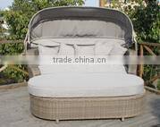 new design outdoor rattan sunbed
