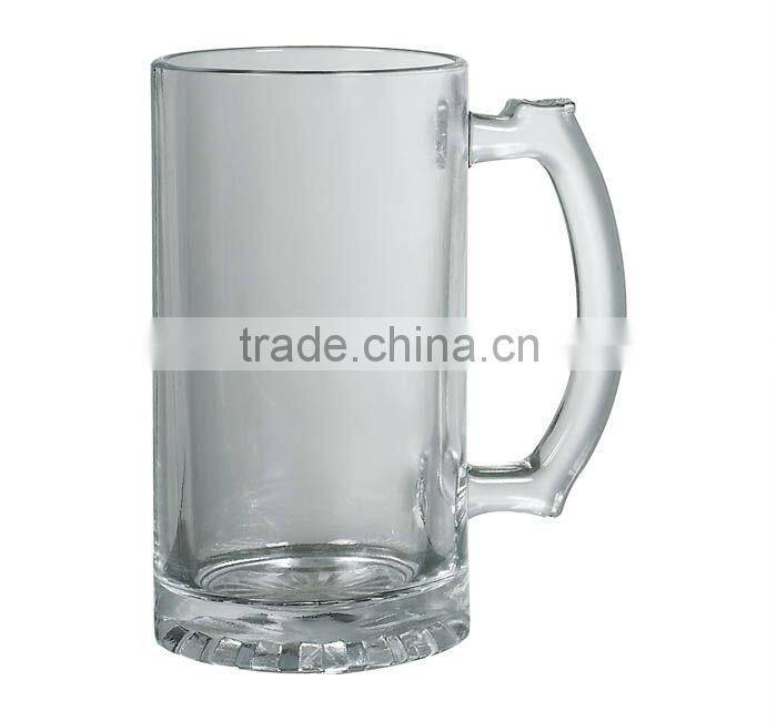 Clear creative style beer glass mug