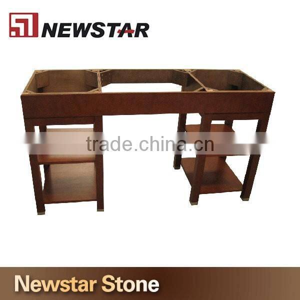 Made in China solid wood vanity bases, bathroom vanity base