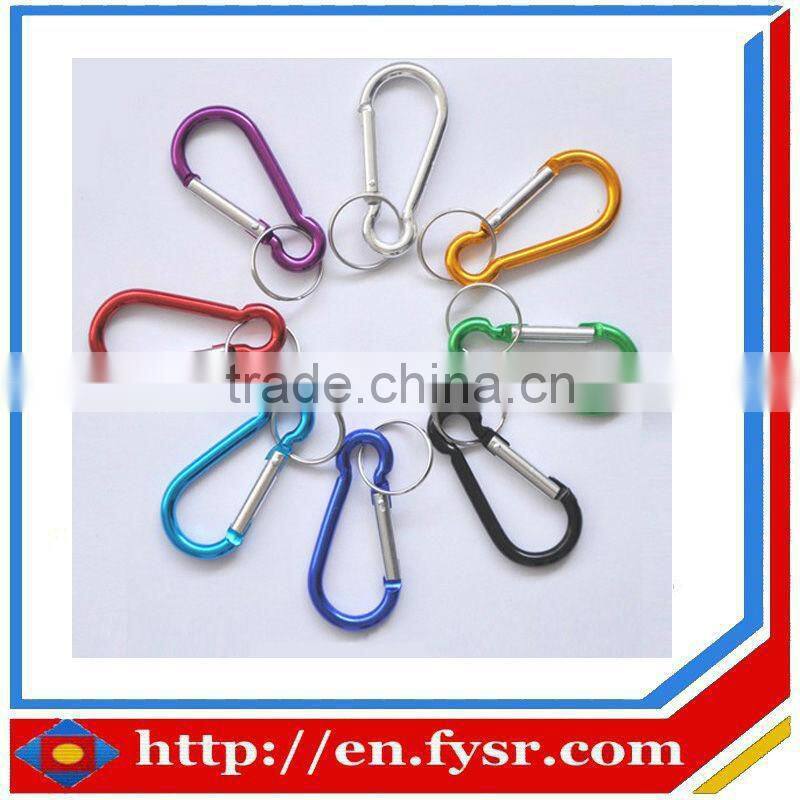 colorful aluminum carabiner(metal hook)