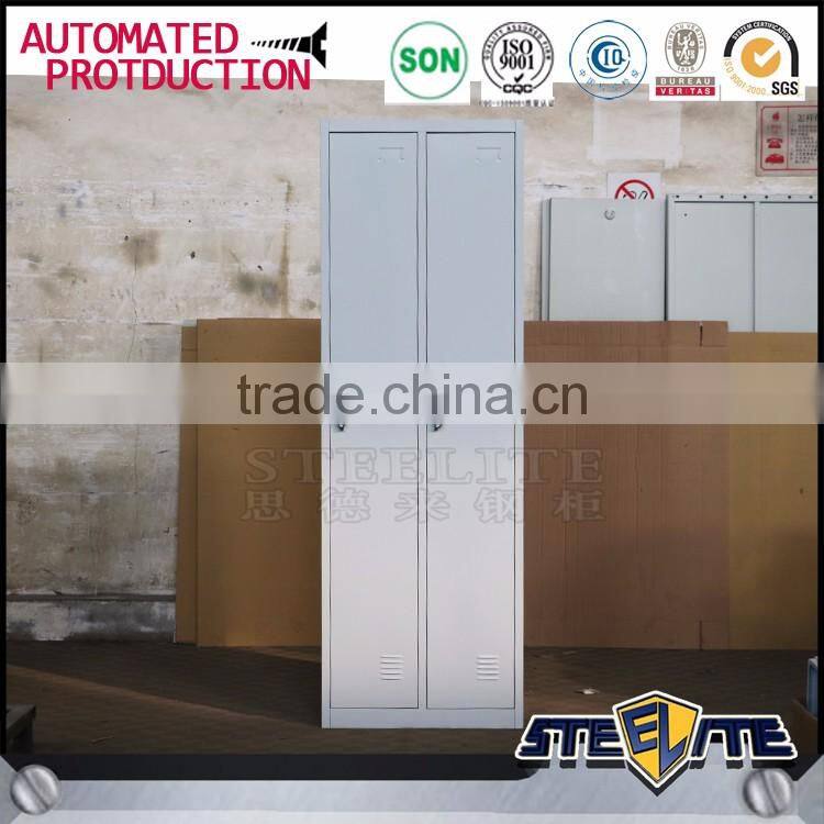 Cheap steel cupboard mumbai 2 doors steel clothes cupboard design