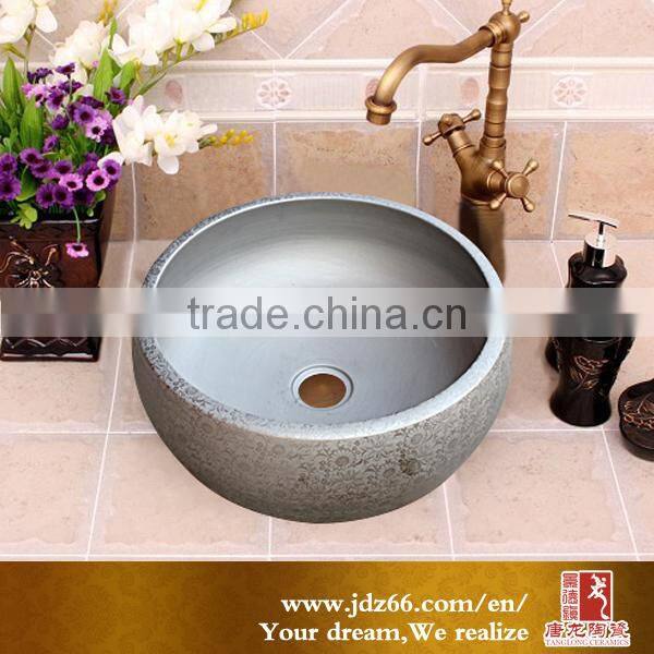 Jingdezhen wash basin in ceramic wash basin designs for dining room