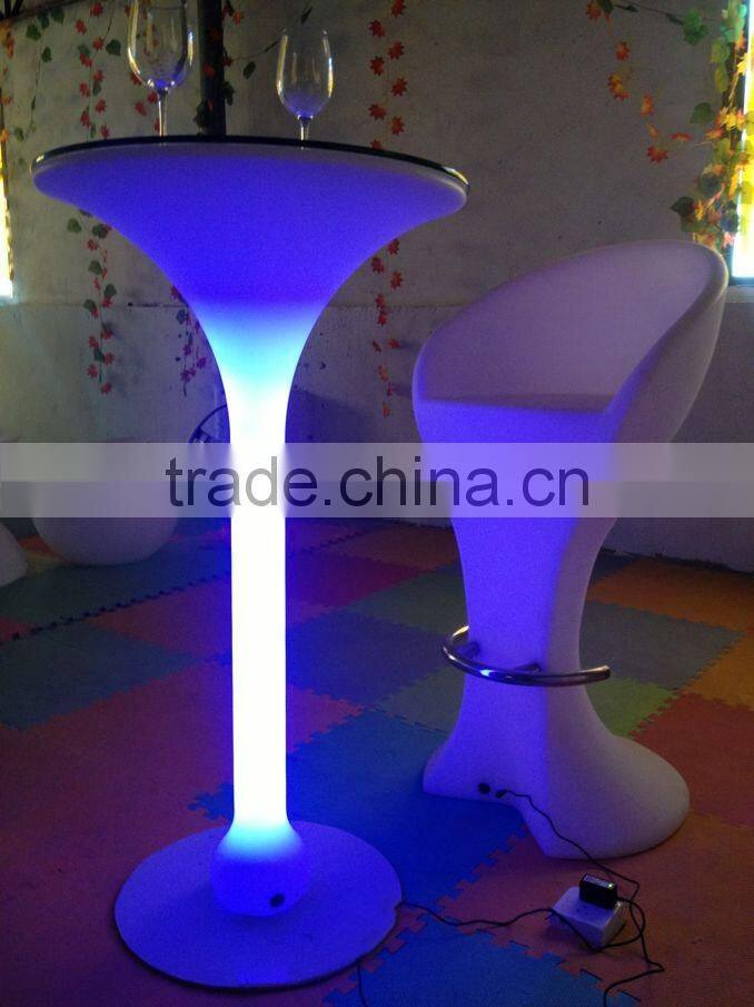 Led Lounge Furniture / Led Small Table