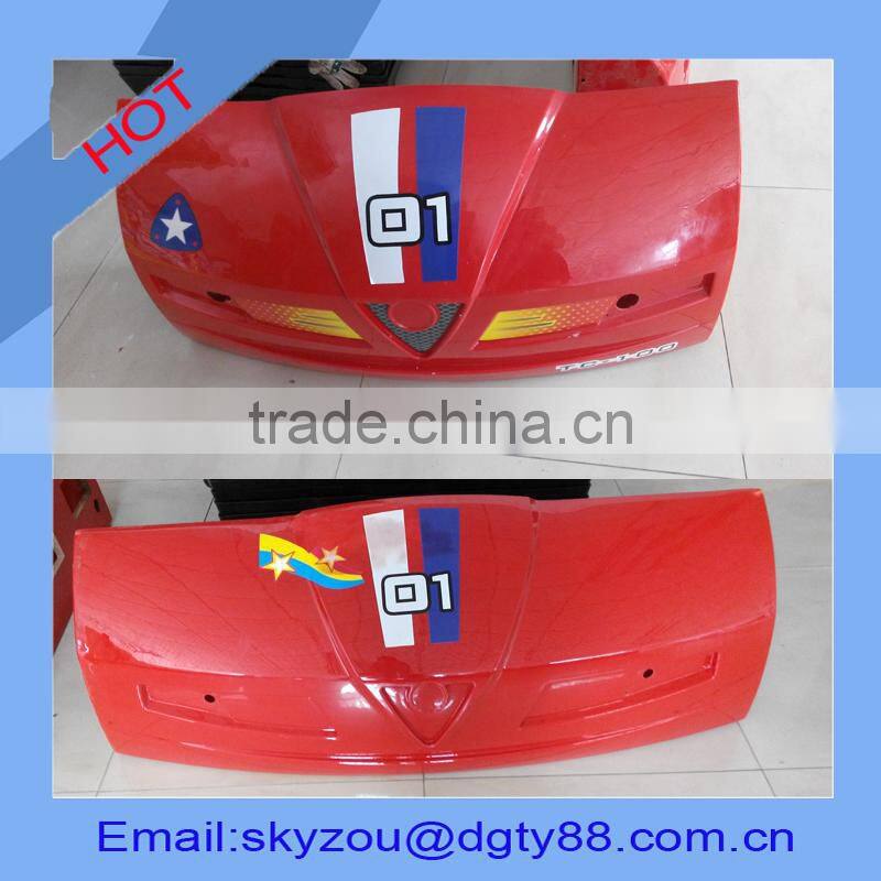 vacuum forming thick PVC plastic plastic enclosure for children car bed