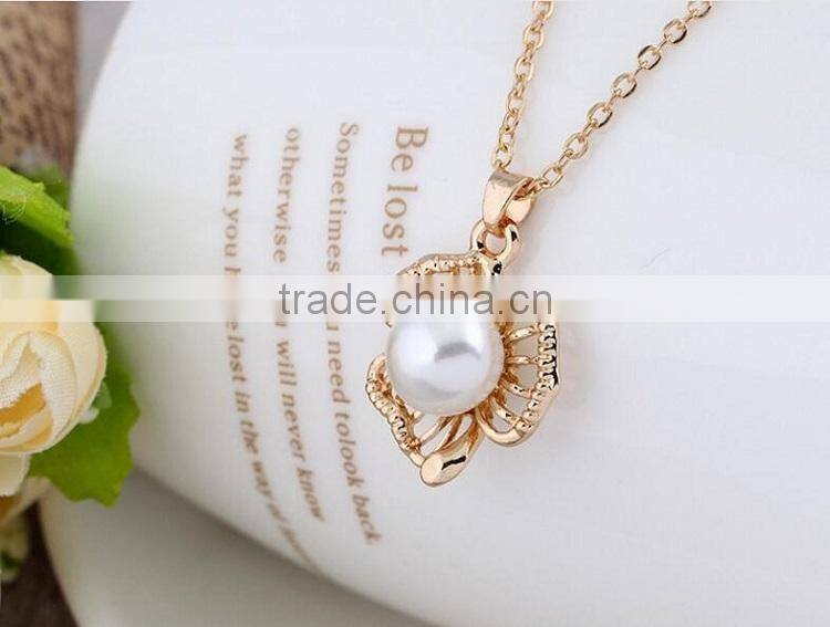 14k gold 10-11mm latest freshwater pearl necklace and earring sets