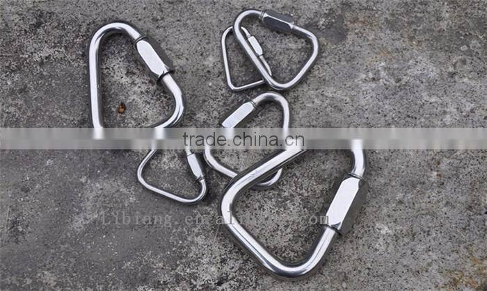 Hot sale triangle carabiner bulk, clambing carabiner