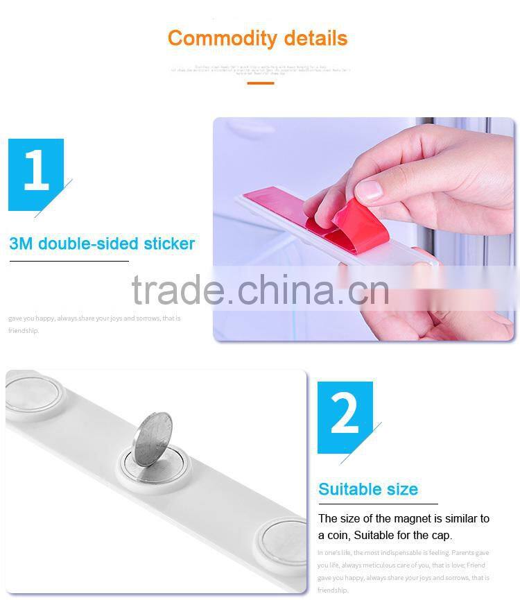 2017 new kitchen tool Magnetic Bottle Storage Fridge Strips