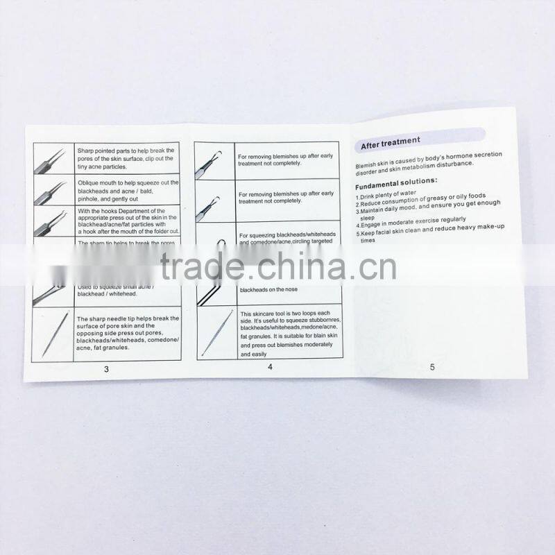 2017 hot sale blackhead remover tweezer kit as seen on tv