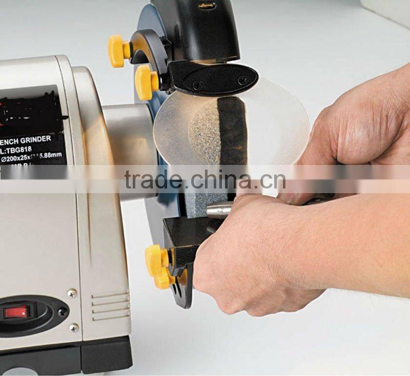 2 Lights Grinder SHBG825A with Working Parts Size 150x20mm,6" x 3/4"