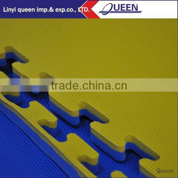 Blue & Yellow Reversible 40mm Tatami Jigsaw Mats