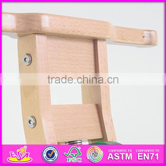 2016 new design children wooden mini toy bike, hot sale kids wooden mini toy bike W16C151