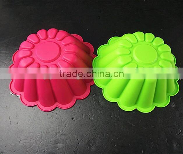 10134 flower Shape Silicone Cake Mold