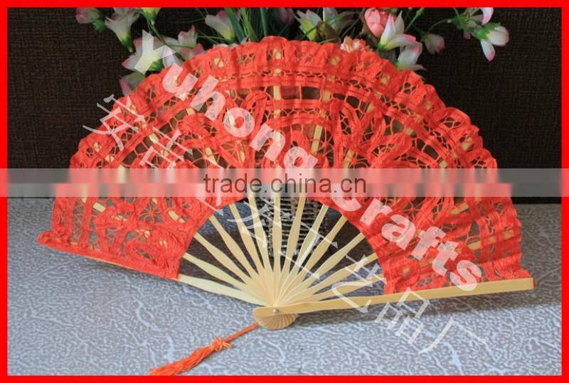 High-grade wedding ladies foldable fan