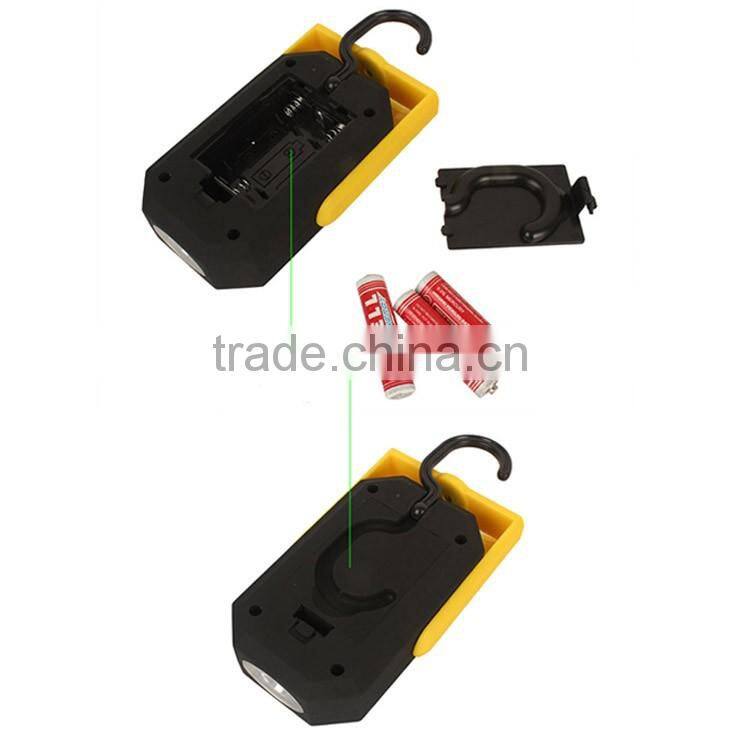 COB+Led Camping Light with Magnet and Hook Woking Light