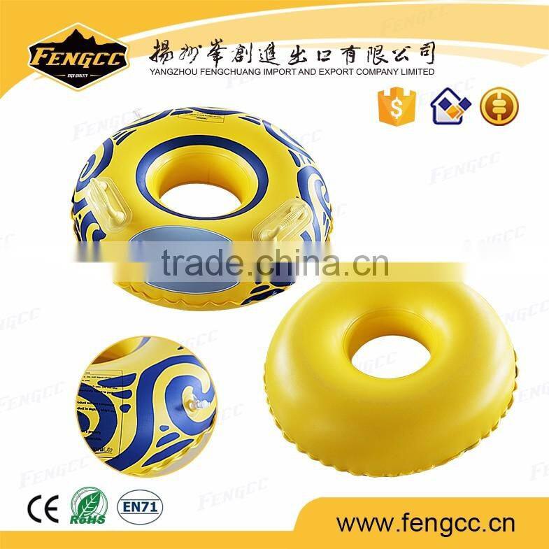 EU market floating water advertising Inflatable floating adult swimming ring