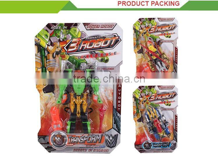 Newest product children play model car transform robot toy