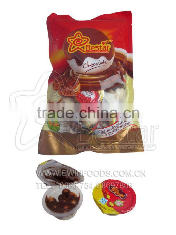 High Quality Chocolate Cup With Biscuits