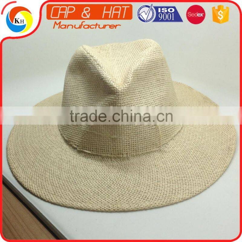 Outdoor Sun Straw Hat Plain Natural Grass Straw Hat Welcom Back Cards To Print