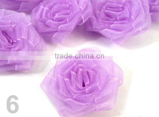 2013 Newest Fashion Chiffon Kids Dress Decoration Flowers