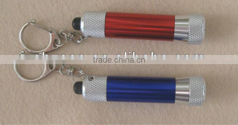 LED Carabiner Torch Keyring metal