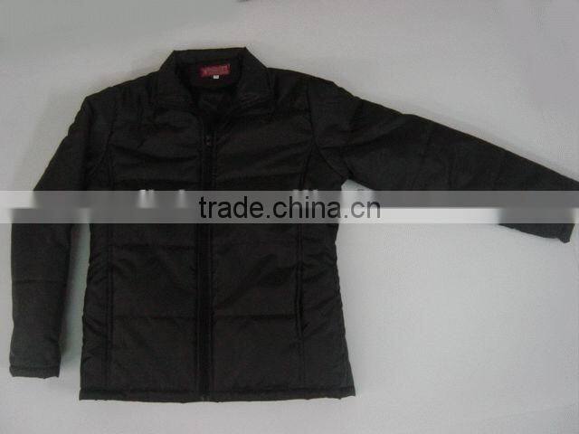 2013 New Stock Design Ladies Dress Padded Jacket