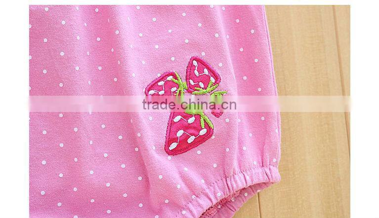 cotton plain baby rompers,cute baby rompers,summer baby girl rompers