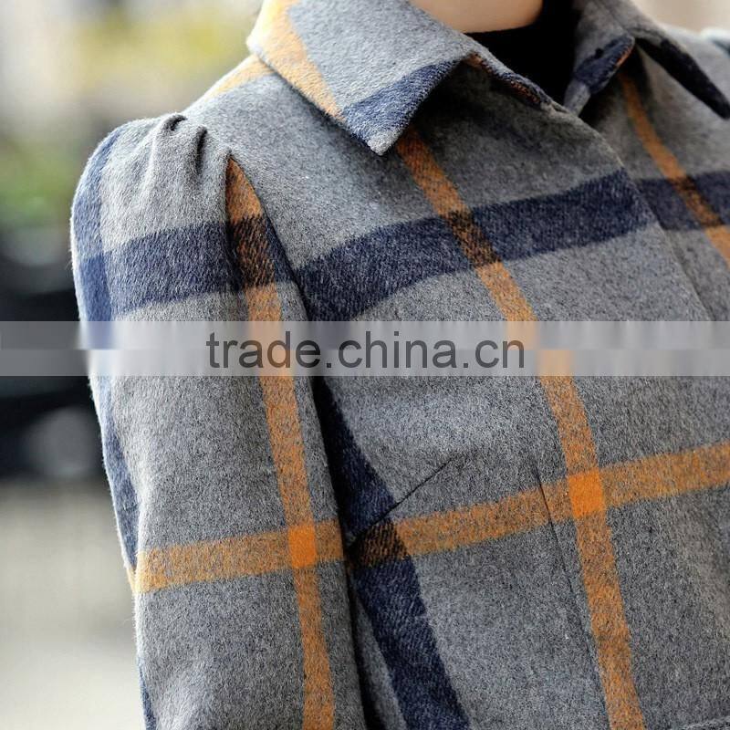 2017 Wool Long Knee Length Women Overcoat Winter Coat Long Winter Coats For Women