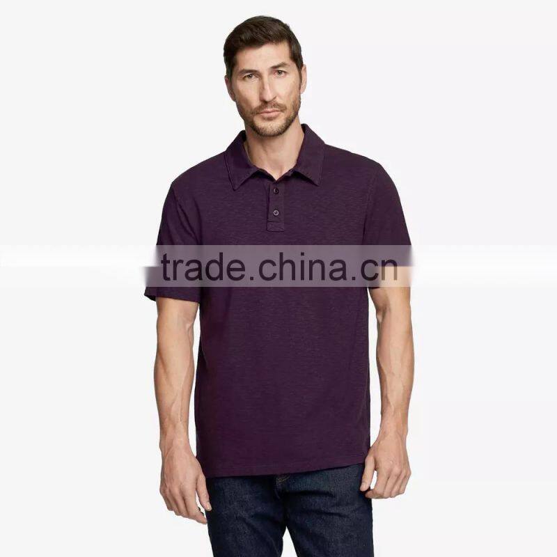 Custom tailored fit classic polo OEM men polo t shirt