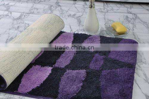 PURPLE COLOR BATHMAT RICH DESIGN BATHBAT (EV-G003-BM)