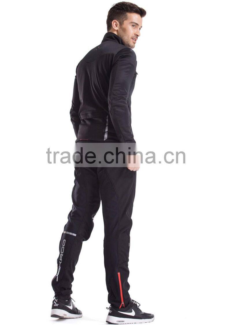 2017 top design fitted wholesale latest design mens tracksuit with slim fit size