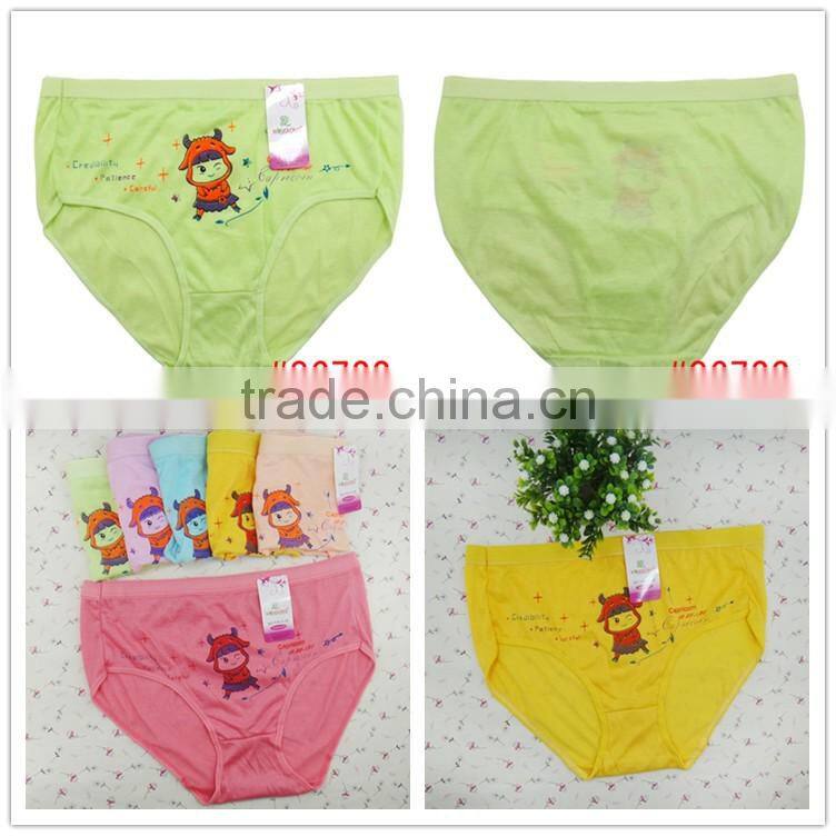 Cute printed high waist women mom underwear fashion wholesale stock mom panties